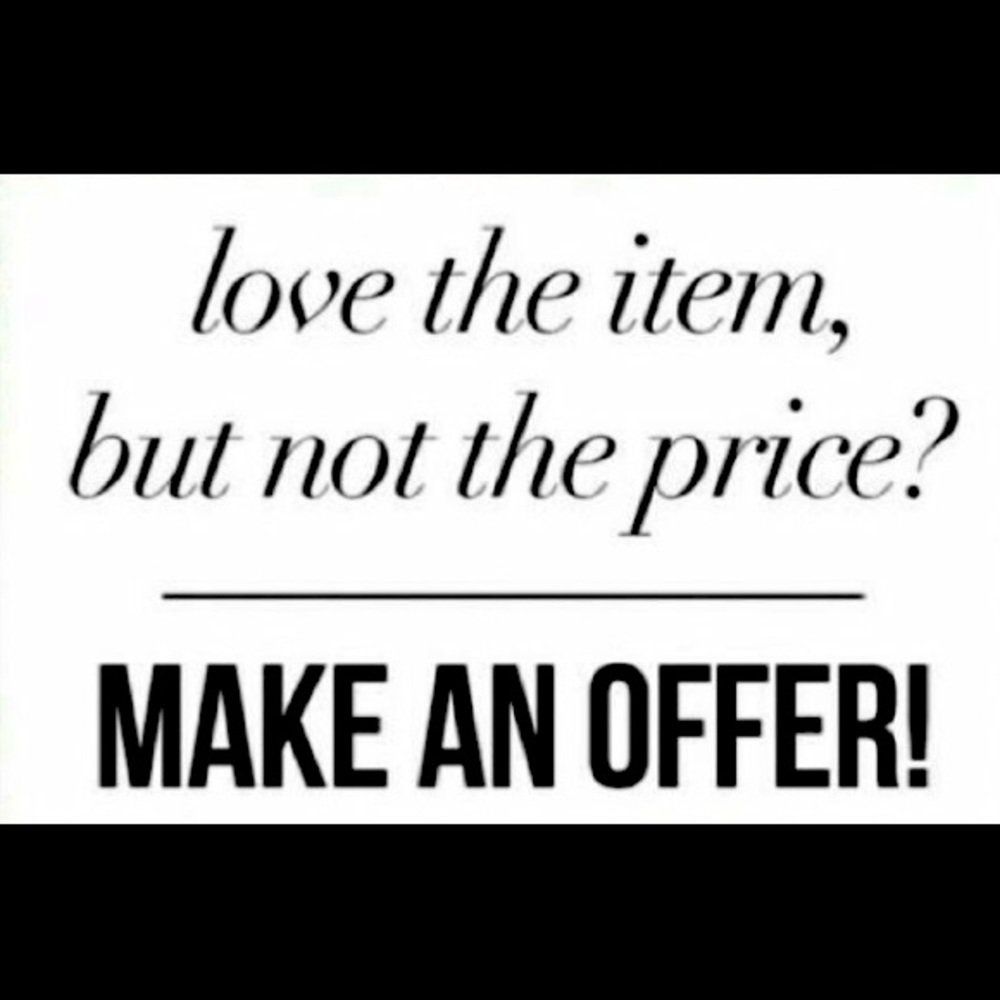 MAKE ME AN OFFER!